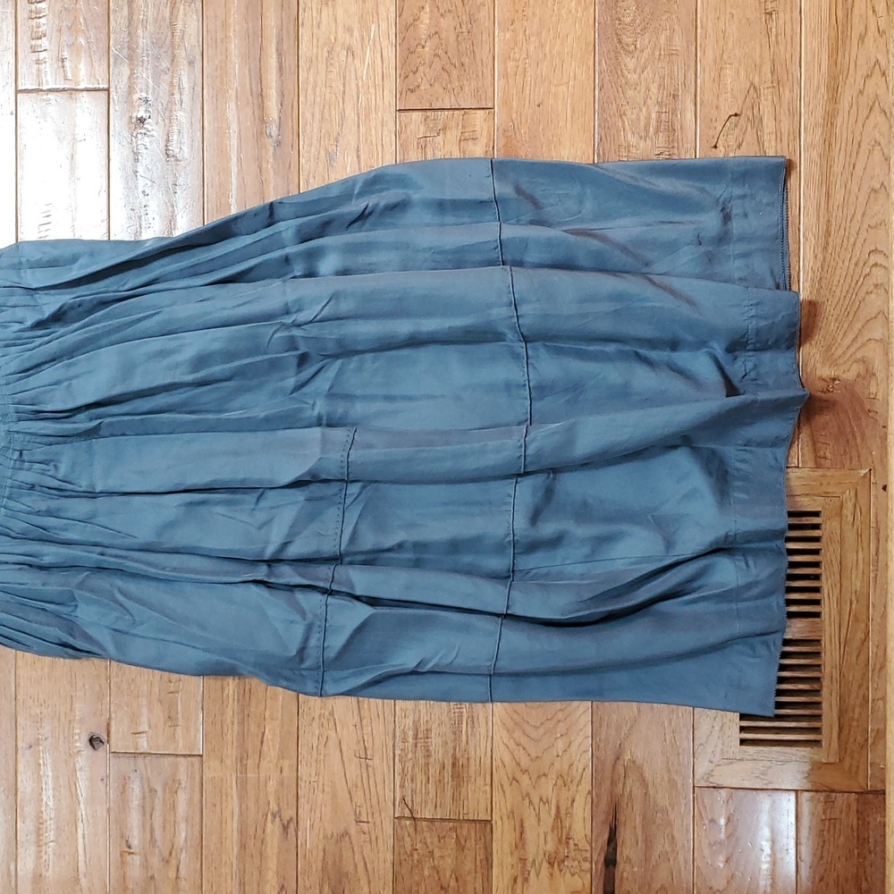 Jigsaw Silk Blue Sleeveless Tank Dress - Picture 2 of 9